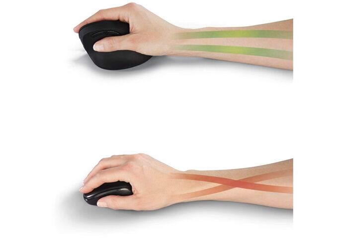 HAMA 182699 Vertikale Funkmaus EMW-500 ergonomisch 6 Ta