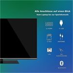 JVC LT-40VQF555D sw LED-TV QLED FHD Multituner Smart V