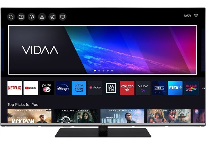 JVC LT-43VDQ6555 sw LED-TV QLED UHD Multituner Smart V