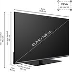 JVC LT-43VDQ6555 sw LED-TV QLED UHD Multituner Smart V