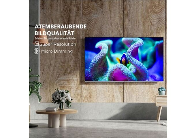 JVC LT-55VDQ6555 sw LED-TV QLED UHD Multituner Smart V
