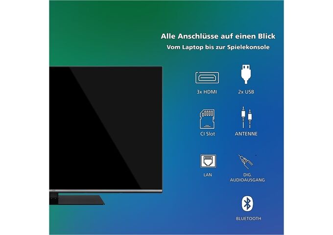 JVC LT-55VDQ6555 sw LED-TV QLED UHD Multituner Smart V