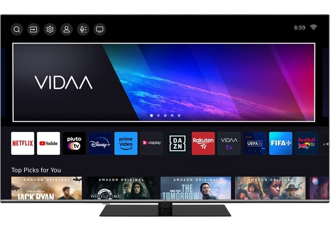 JVC LT-65VDQ6555 sw LED-TV QLED UHD Multituner Smart V