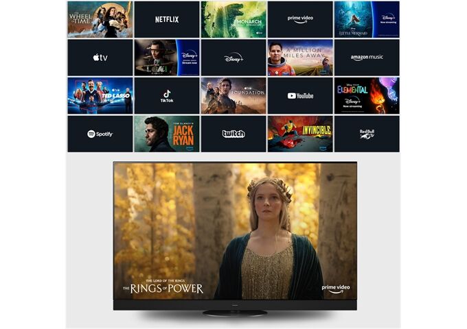 Panasonic TV-55Z80BEZ sw LED-TV OLED-TV 4K UHD HDR DVB-T2HD/