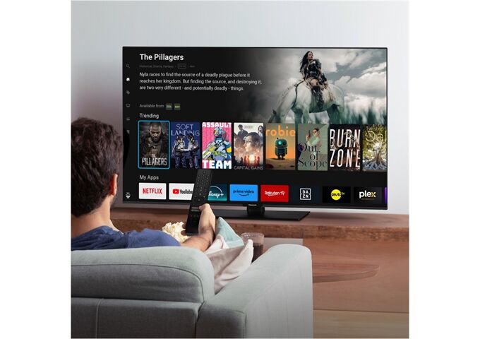 Panasonic TB-65W61AEZ sw LED-TV UHD 4K HDR DVB-T2HD/C/S2 TIV