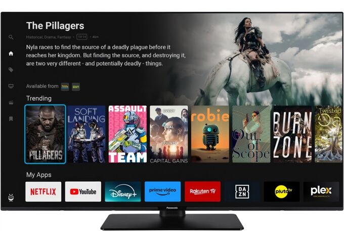 Panasonic TB-50W61AEZ sw LED-TV UHD 4K HDR DVB-T2HD/C/S2 TIV