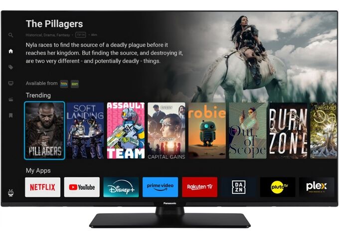 Panasonic TB-43W61AEZ sw LED-TV UHD 4K HDR DVB-T2HD/C/S2 TIV