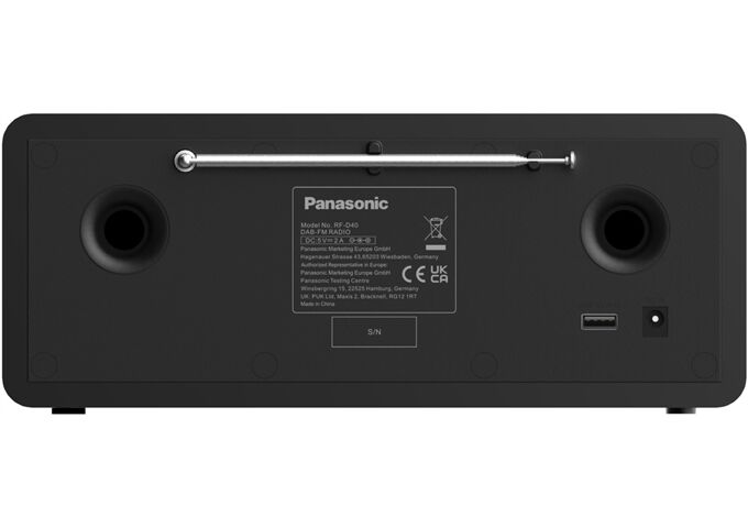 Panasonic RF-D40EG-K sw Radio Internet DAB+ FM Bluetooth