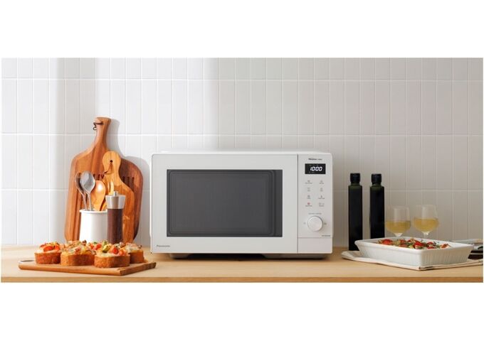 Panasonic NN-GD34QWEPG ws Mikrowelle 1000W 29l Grill Drehtel