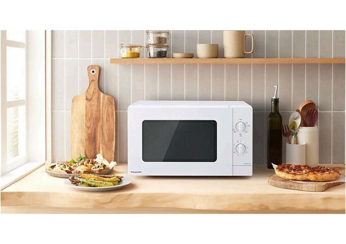 Panasonic NN-GM21QWEPG ws Mikrowelle 800W 20l Grill Drehtell