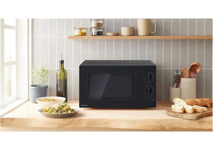 Panasonic NN-SM22QBEPG sw Mikrowelle 800W 20l Drehteller