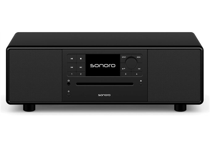 Sonoro Prestige sw(matt) 2-Wege All-In-One Musiksystem Su