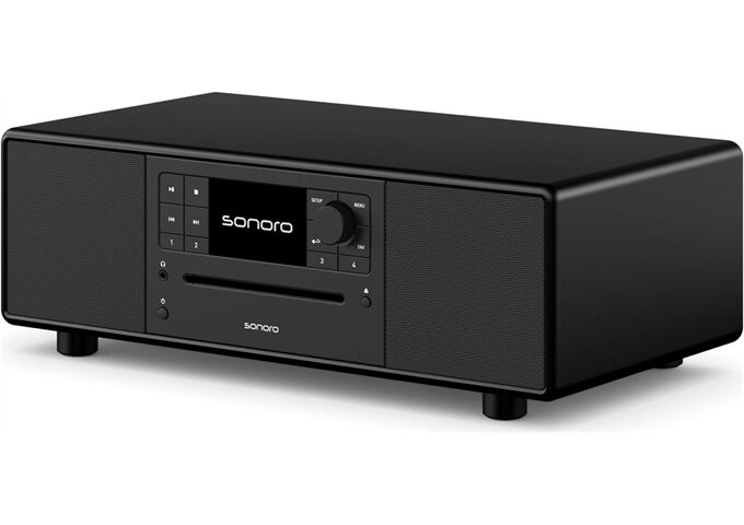 Sonoro Prestige sw(matt) 2-Wege All-In-One Musiksystem Su