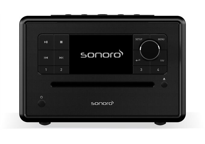 Sonoro Elite sw(matt) Musiksystem DAB+,BT,CD,WIFI,Interne