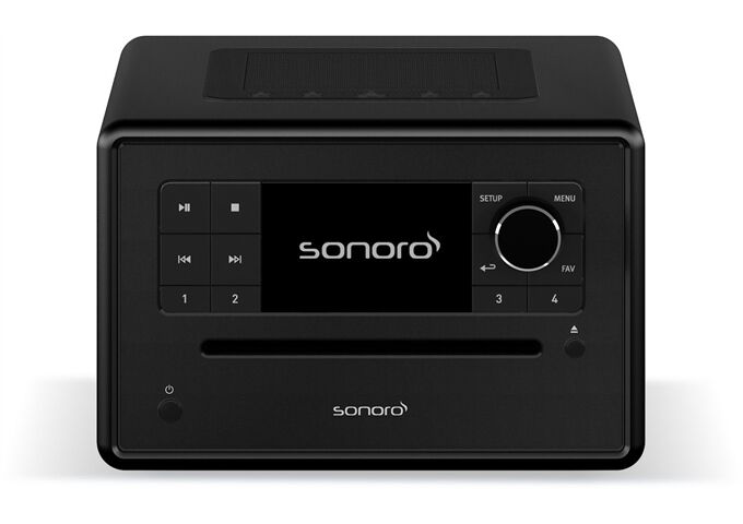 Sonoro Elite sw(matt) Musiksystem DAB+,BT,CD,WIFI,Interne