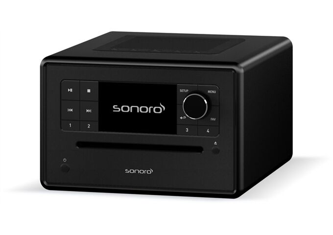 Sonoro Elite sw(matt) Musiksystem DAB+,BT,CD,WIFI,Interne
