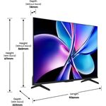 Hisense 43E77Q Pro sw QLED-TV UHD Multituner Smart Dolby V