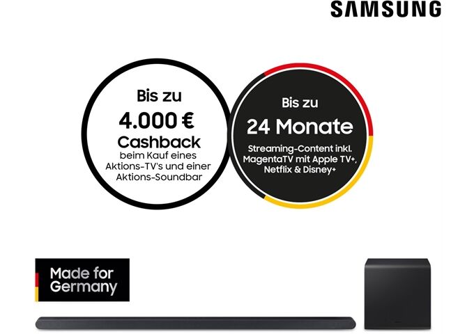 Samsung HW-S810 GD schwarz Soundbar 3.1.2 Kanal 330W