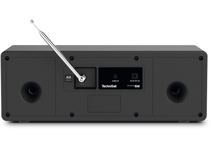 TechniSat DigitRadio 3 ASA sw/si DAB+/UKW/CD-Stereoradio Blu