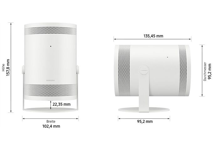 Samsung SP-LFF3CLAXXXE Freestyle Beamer LED 5W 2.2 Kanal S