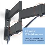 Vogels TVM3845 sw Full Motion Wandhalt. large XL 55 -100