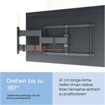 Vogels TVM3845 sw Full Motion Wandhalt. large XL 55 -100