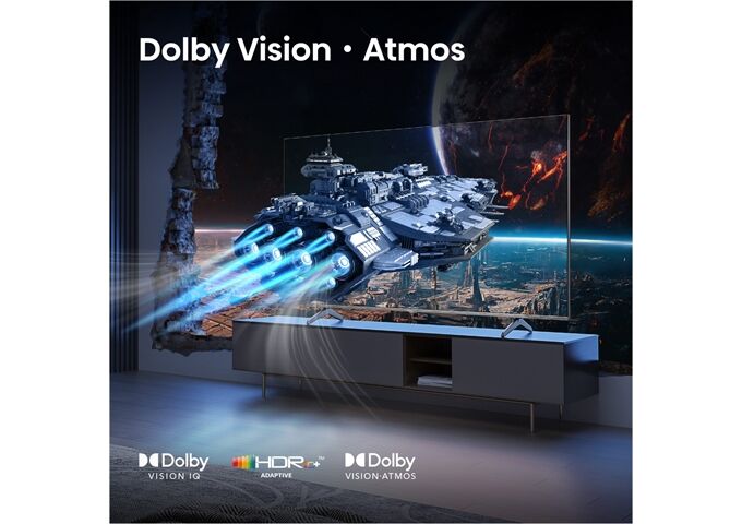 Hisense 100E7QPro sw QLED-TV UHD Multituner Smart Dolby Vi