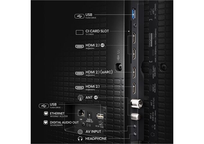 Hisense 100E7QPro sw QLED-TV UHD Multituner Smart Dolby Vi