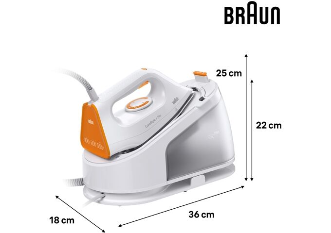 Braun IS 1511 WH ws/gr CareStyle 1 Pro Dampfbügelstation