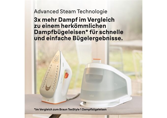 Braun IS 1511 WH ws/gr CareStyle 1 Pro Dampfbügelstation