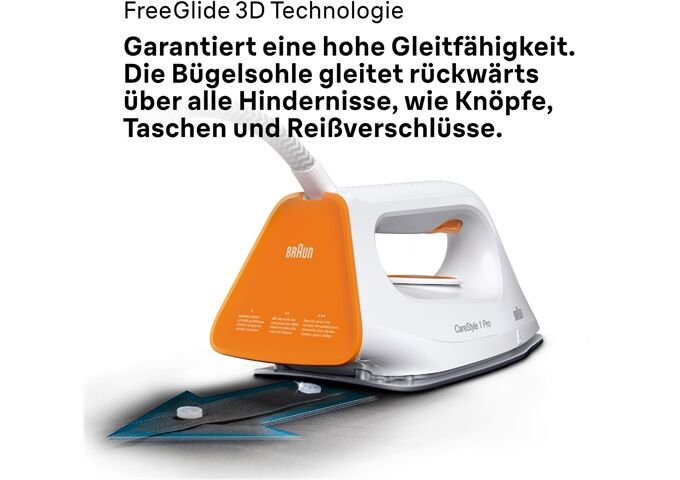 Braun IS 1511 WH ws/gr CareStyle 1 Pro Dampfbügelstation