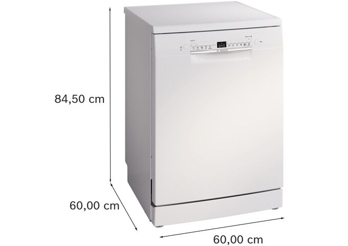 Bosch SMS2HTW06E ws Geschirrspüler C 60cm 46db 9L Vario