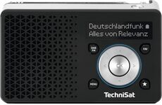TechniSat DigitRadio 1 A ASA sw/si DAB+/UKW-Radio wechselbar