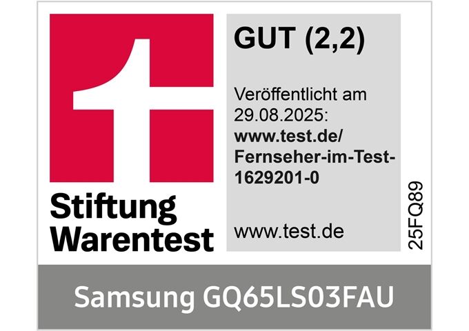 Samsung GQ65LS03FAUXZG Lifestyle LED-TV 4K UHD The Frame