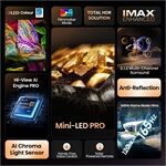 Hisense 85U7Q Pro sw LED-TV Mini LED UHD Multituner BT Sma Hisense 85U7Q Pro sw LED-TV Mini LED UHD Multituner BT Sma