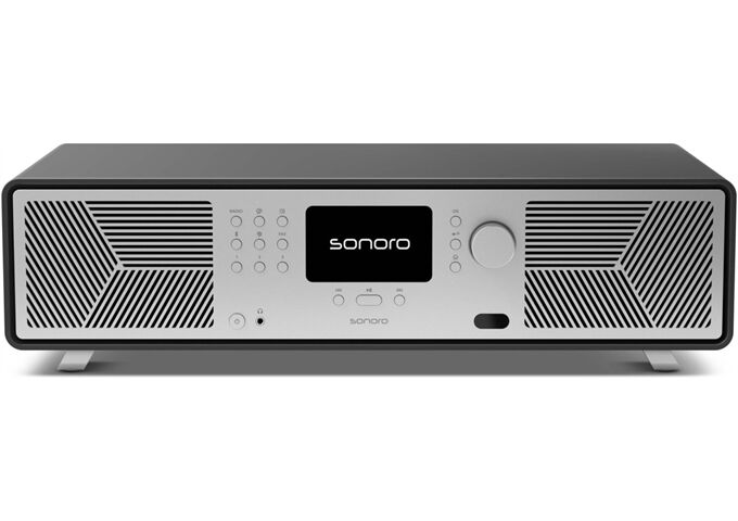 Sonoro Avaton graphit(matt)-silber 2.1 System,DAB+,BT,Sma