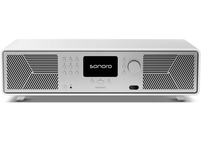 Sonoro Avaton weiß(matt)-silber 2.1 System,DAB+,BT,Smart,