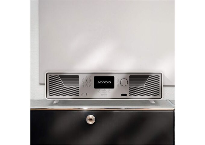 Sonoro Avaton weiß(matt)-silber 2.1 System,DAB+,BT,Smart,