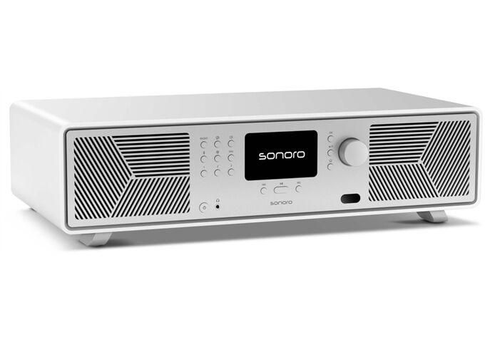Sonoro Avaton weiß(matt)-silber 2.1 System,DAB+,BT,Smart,