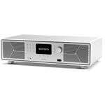 Sonoro Avaton weiß(matt)-silber 2.1 System,DAB+,BT,Smart, Sonoro Avaton weiß(matt)-silber 2.1 System,DAB+,BT,Smart,