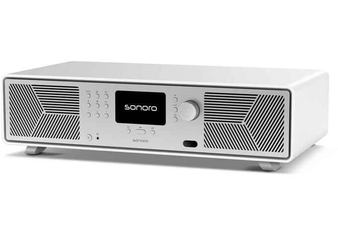 Sonoro Avaton weiß(matt)-silber 2.1 System,DAB+,BT,Smart,