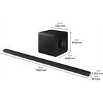 Samsung HW-S810 GD schwarz Soundbar 3.1.2 Kanal 330W