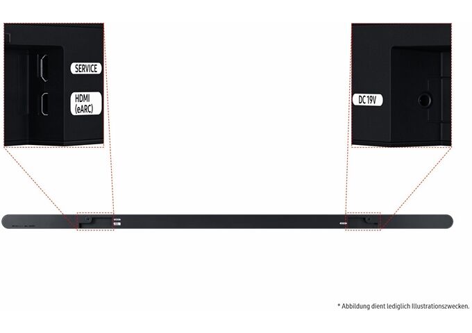 Samsung HW-S810 GD schwarz Soundbar 3.1.2 Kanal 330W