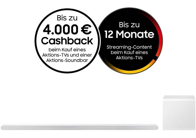 Samsung HW-S811 GD weiss Soundbar 3.1.2 Kanal 330W