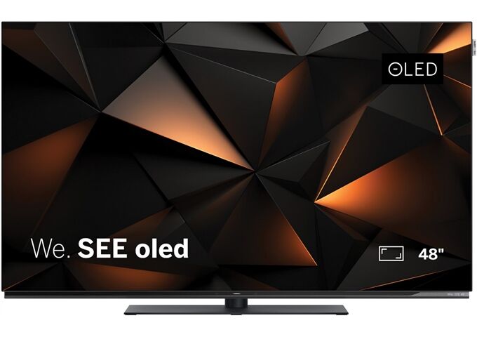 Loewe We.SEE 48 oled dc coal black LED-TV OLED UHD TWIN