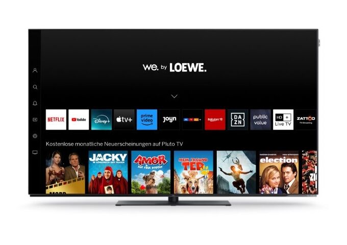 Loewe We.SEE 55 oled dc coal black LED-TV OLED UHD TWIN
