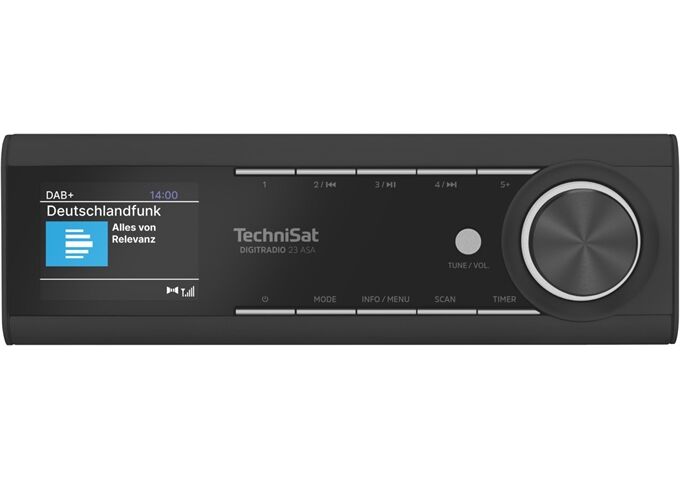 TechniSat DigitRadio 23 ASA sw DAB+/UKW Küchenunterbauradio