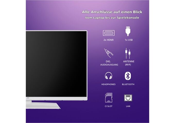 JVC LT-32VF5355W ws LED-TV FHD Smart Multituner TIVO M