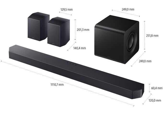 Samsung HW-Q935GF/ZG 9.1.4 Kanal Soundsystem Dolby Atmos