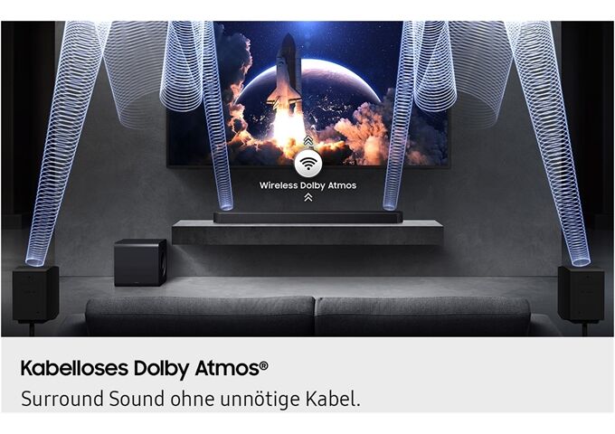 Samsung HW-Q935GF/ZG 9.1.4 Kanal Soundsystem Dolby Atmos